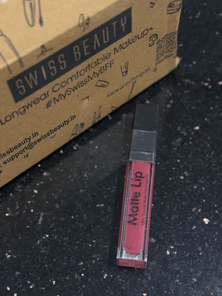 Swiss beauty lipstick 🛑 Notused
