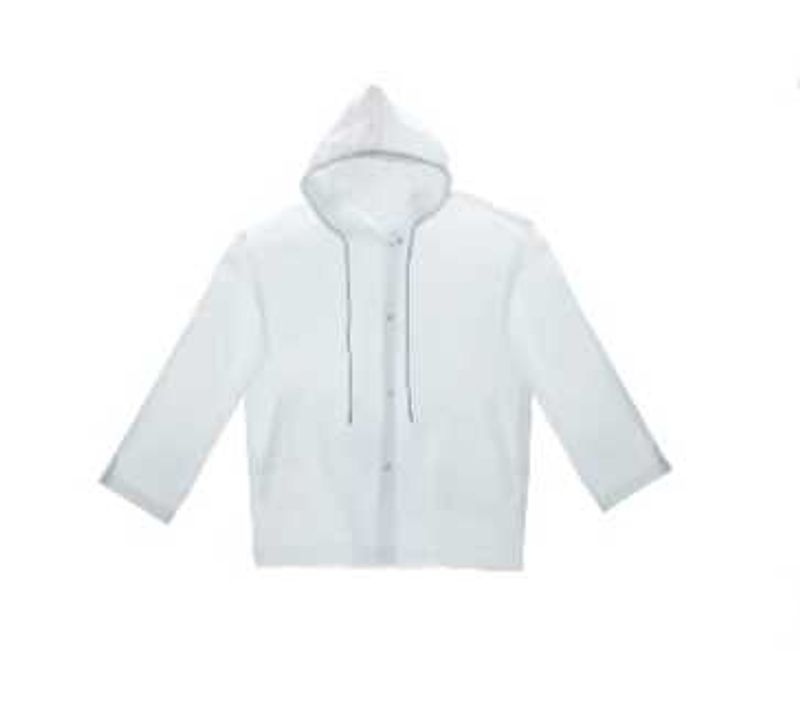 Clear Hooded Rain Jacket