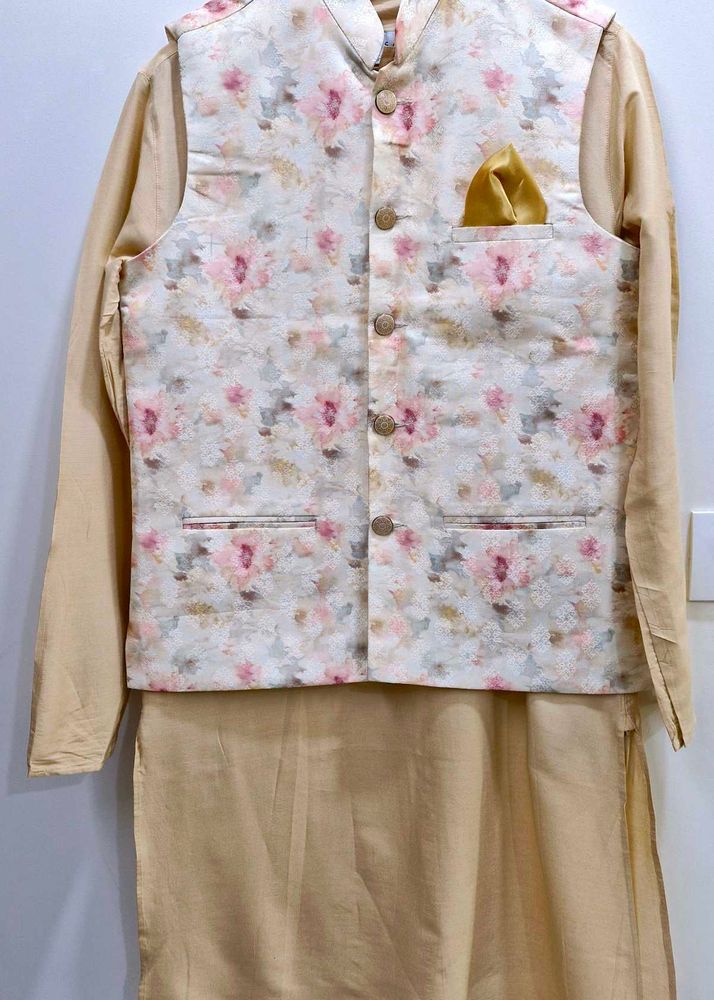 KURTA AND BANDI SET - MEDIUM BOTH