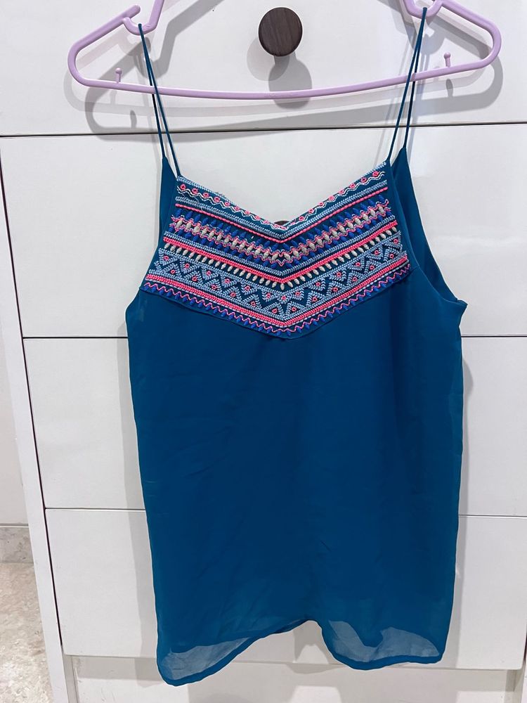 Boho Spaghetti top
