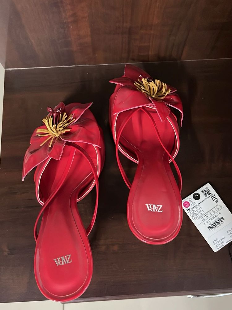 Zara Red Heels