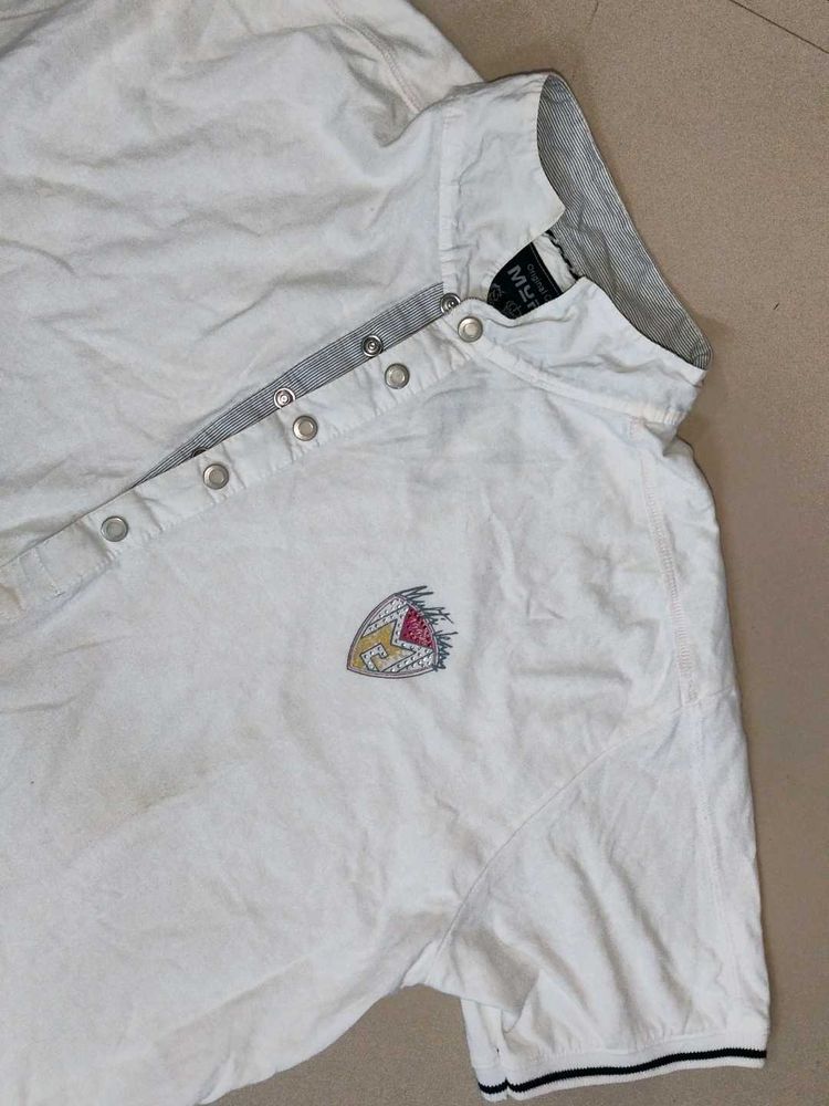 White Polo Shirt