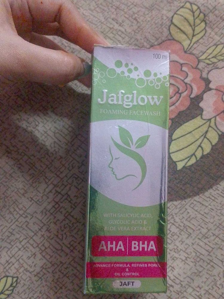 Jafglow facewash for glowing skin