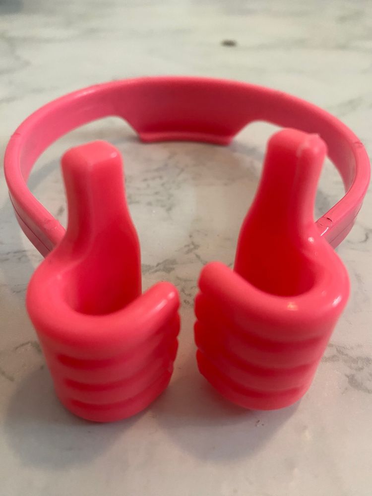 ( 2 Pc ) Pink Hand Shaped Mobile Holder