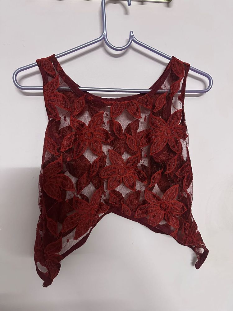 Floral Lace Top