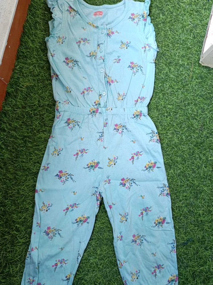 Cute Floral Jumpsuit