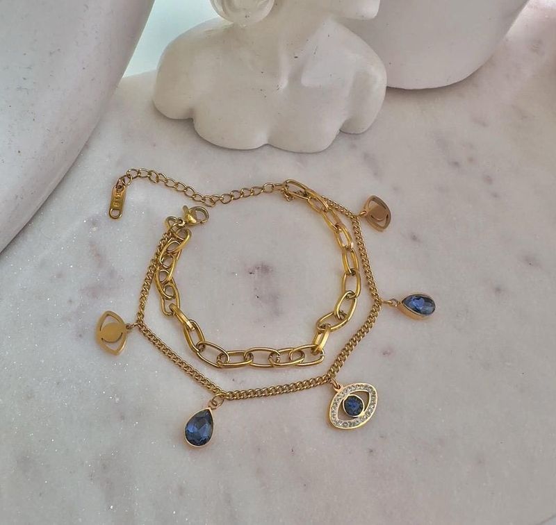 Evil Eye Bracelet Anti-tarnish