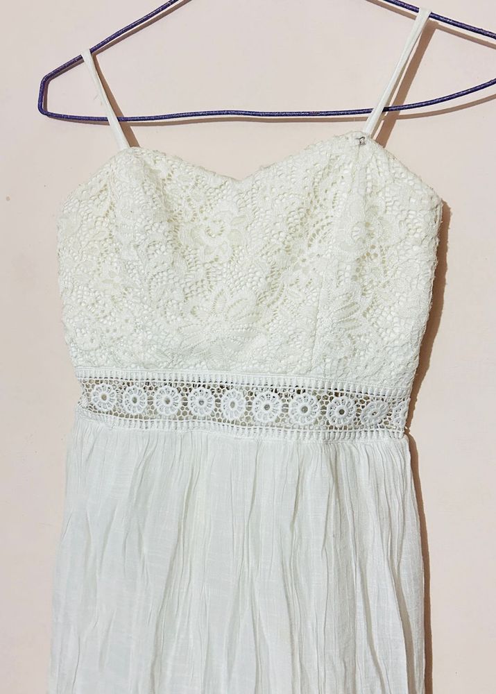 White Lace Sundress