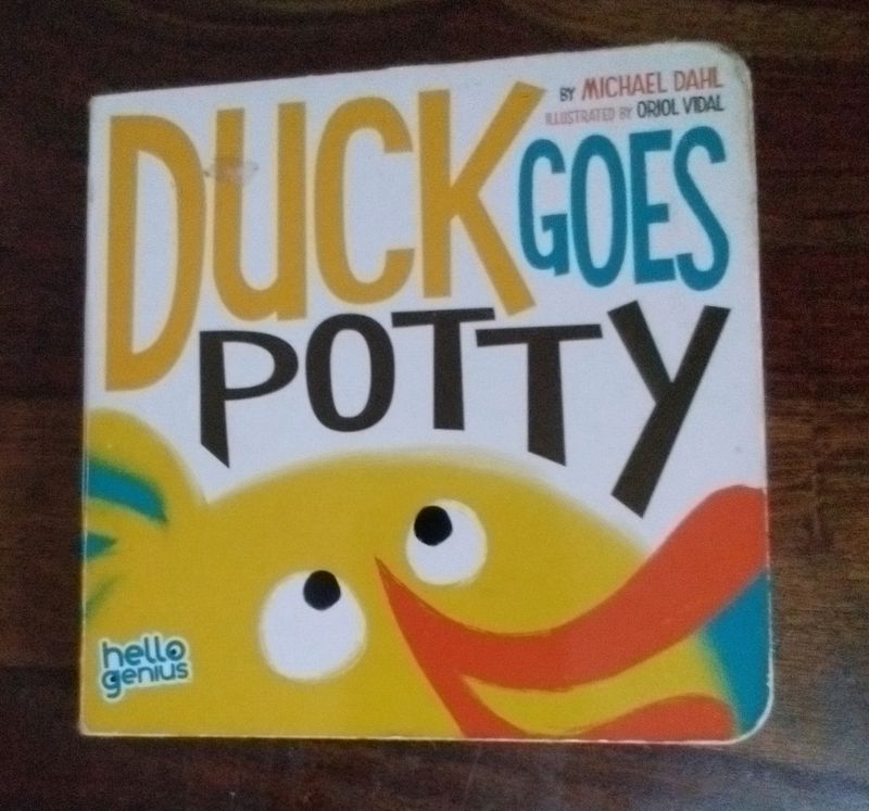 Duck goes potty