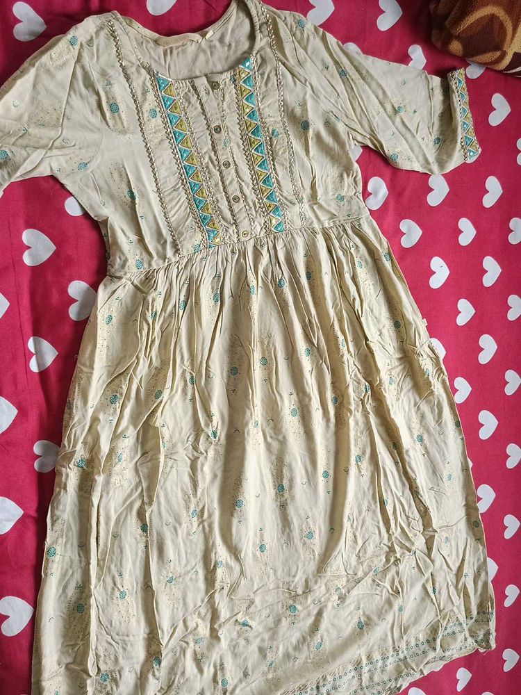 Embroidered Cotton Dress