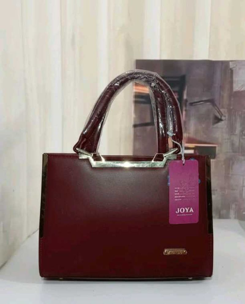 Burgundy Handbag