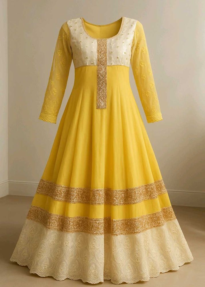 Embroidered Anarkali Dress/Gown
