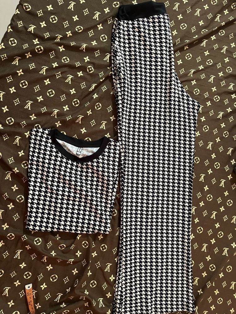 Houndstooth Two-Piece Set