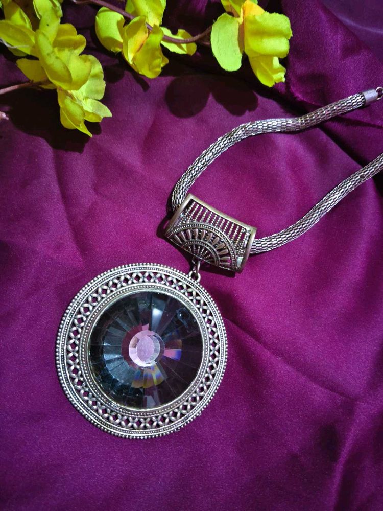 Ethnic Oxidized Necklace