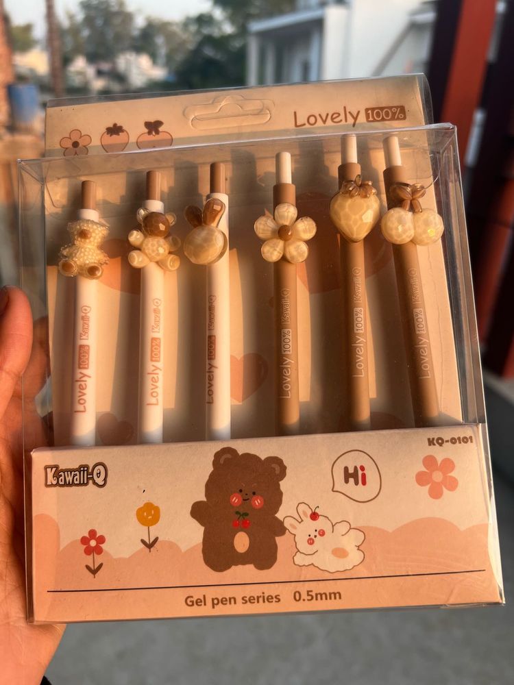 Kawaii-Q Gel Pen Set