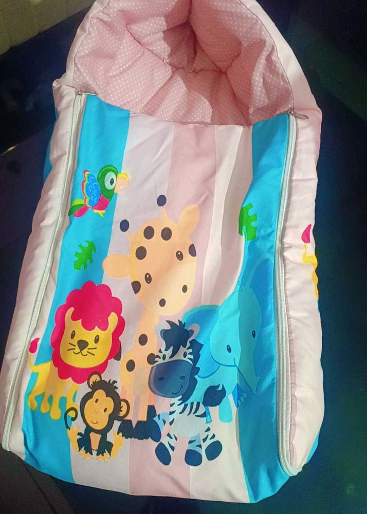 Baby Holding Bag