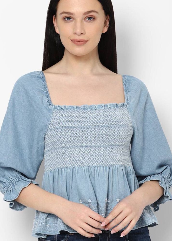 Denim Top