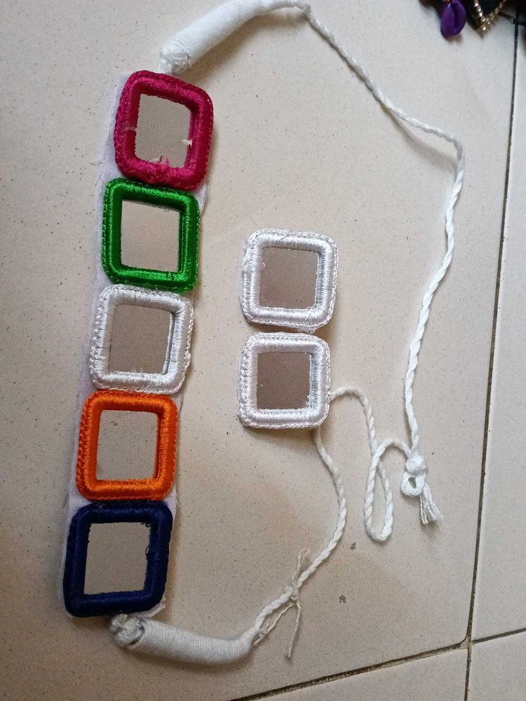Mirror Work Necklace