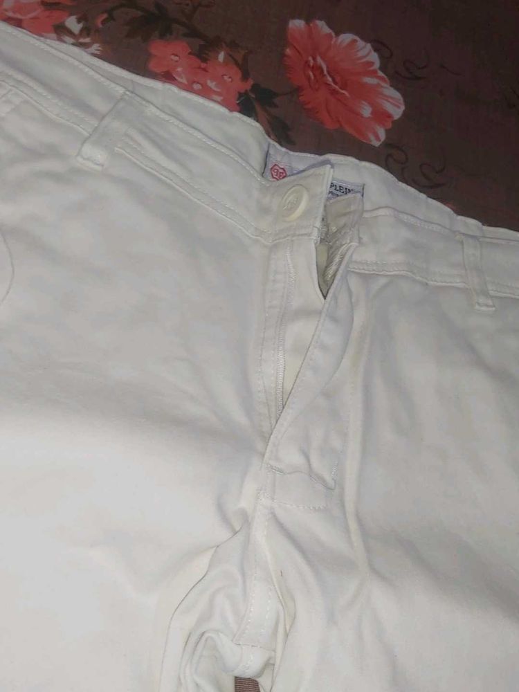 White Chinos Jeans