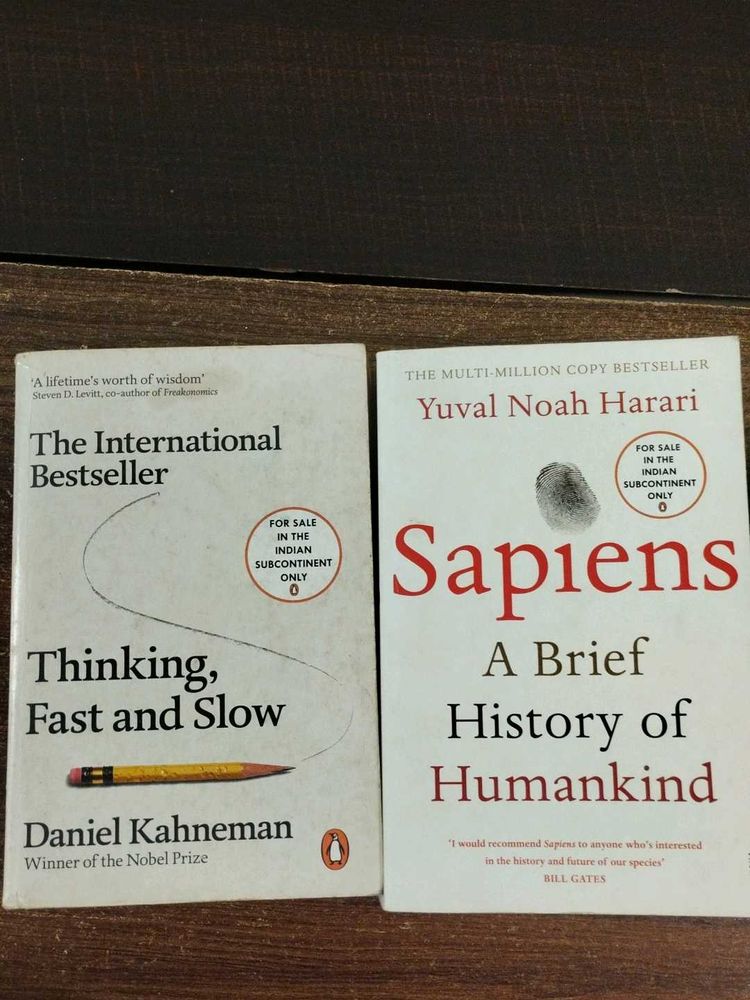 Thinking, Fast and Slow &amp; Sapiens