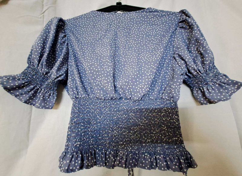 Cute Polka Dot Crop Top