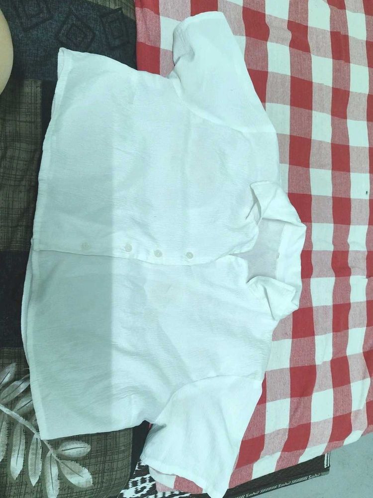 White Casual Shirt