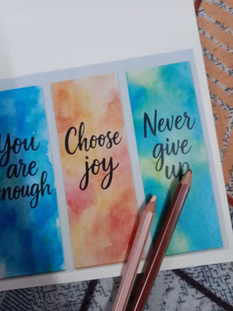 diy Inspirational Bookmarks