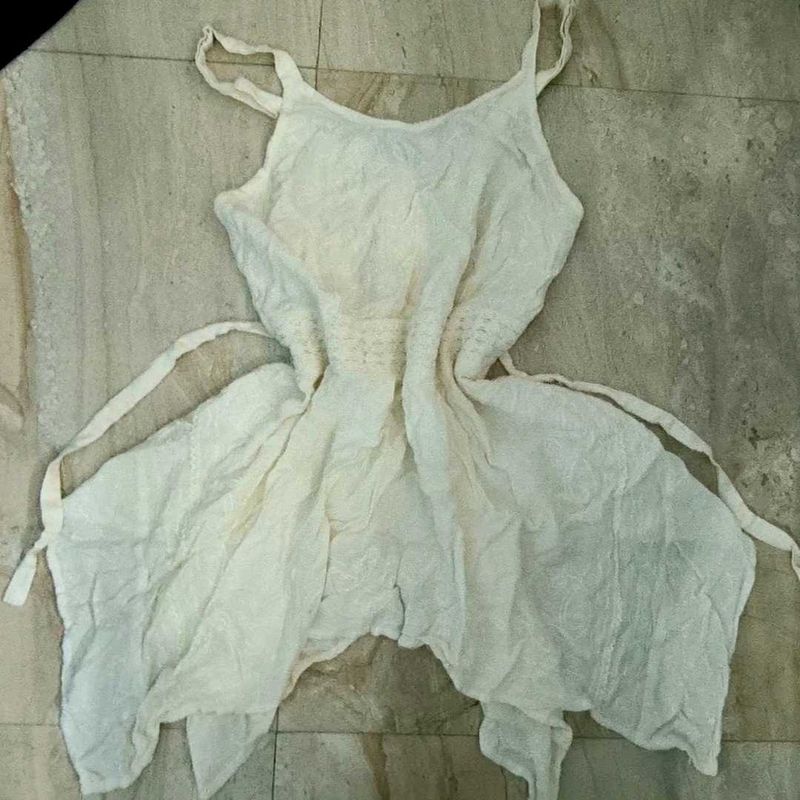 Off White Fairycore Top