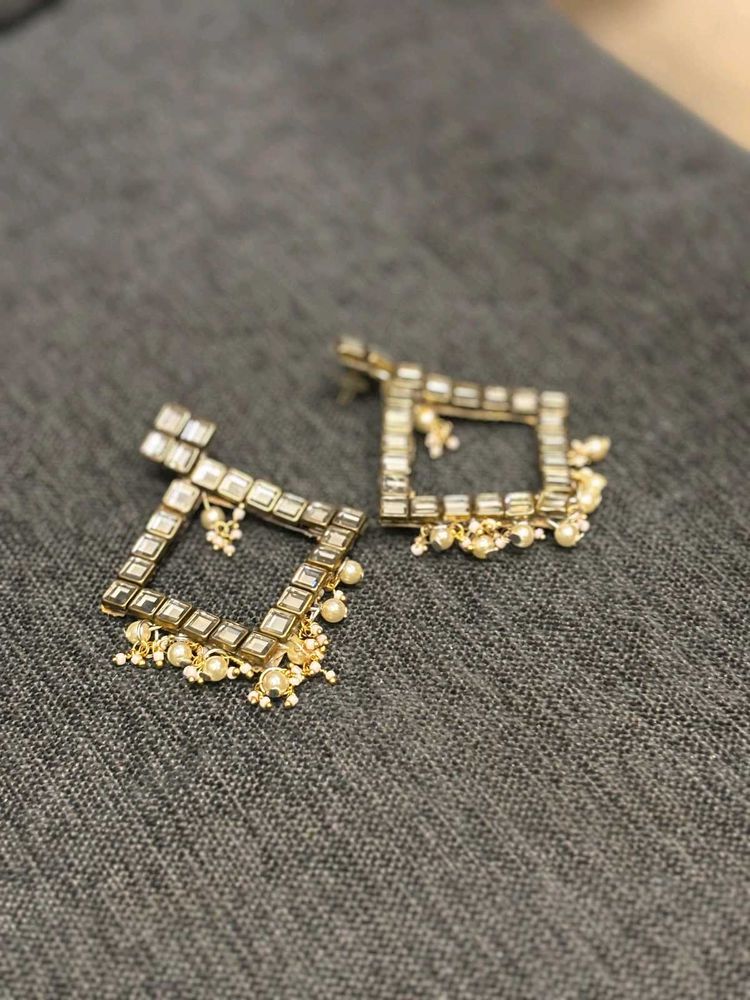 Geometric Dangle Earrings