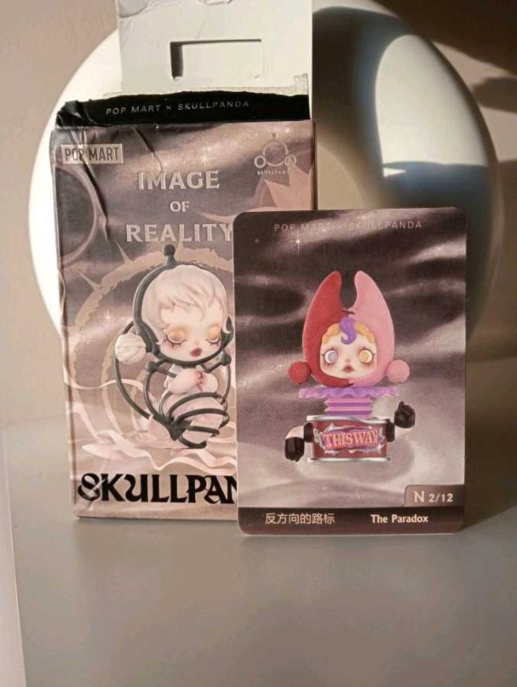 Skullpanda Image of Reality- The paradox figurine