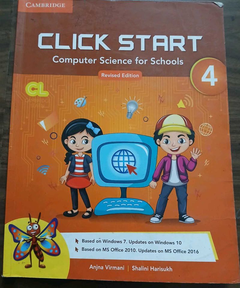 Click Start Computer Science Book. Class 6.