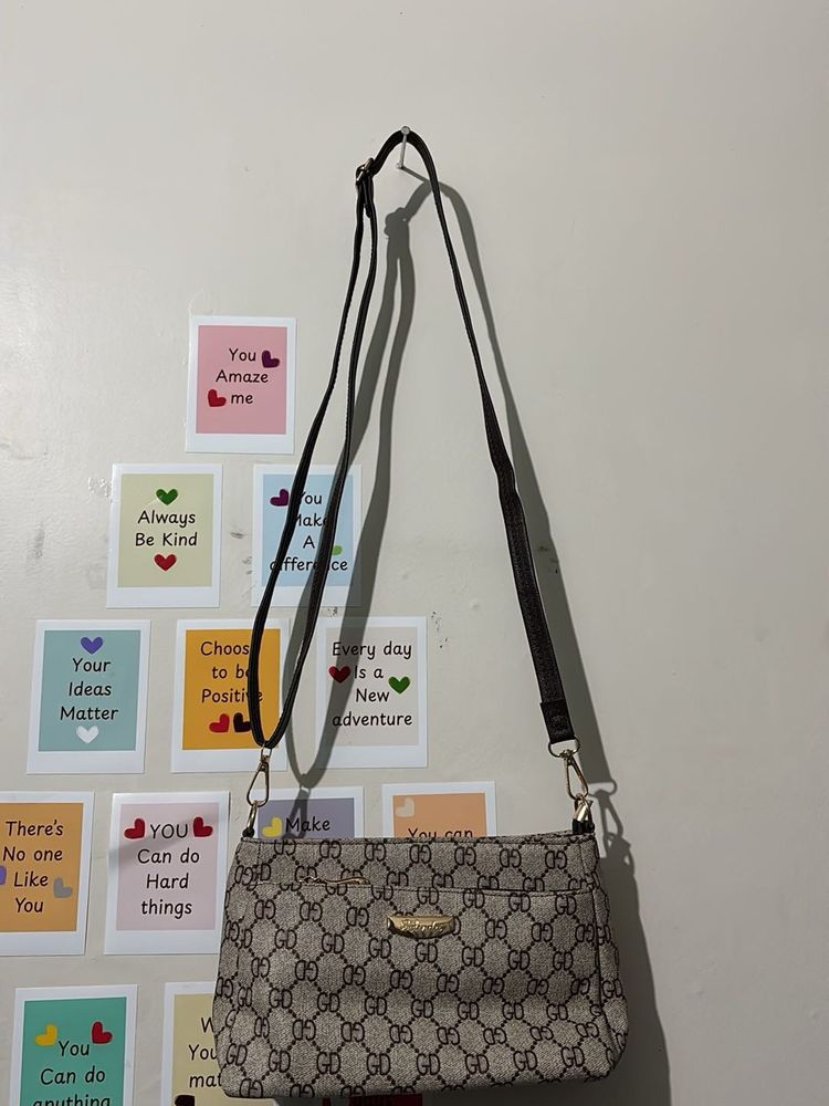 Patterned Crossbody Bag