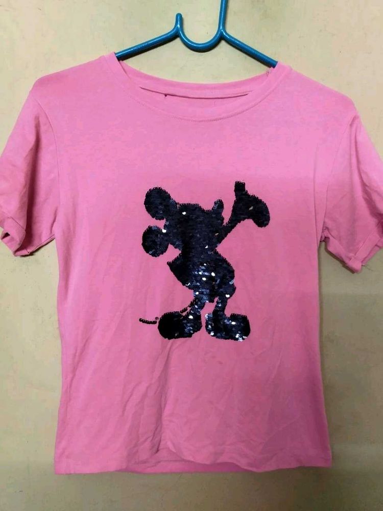 Color Changing Sequin T Shirt