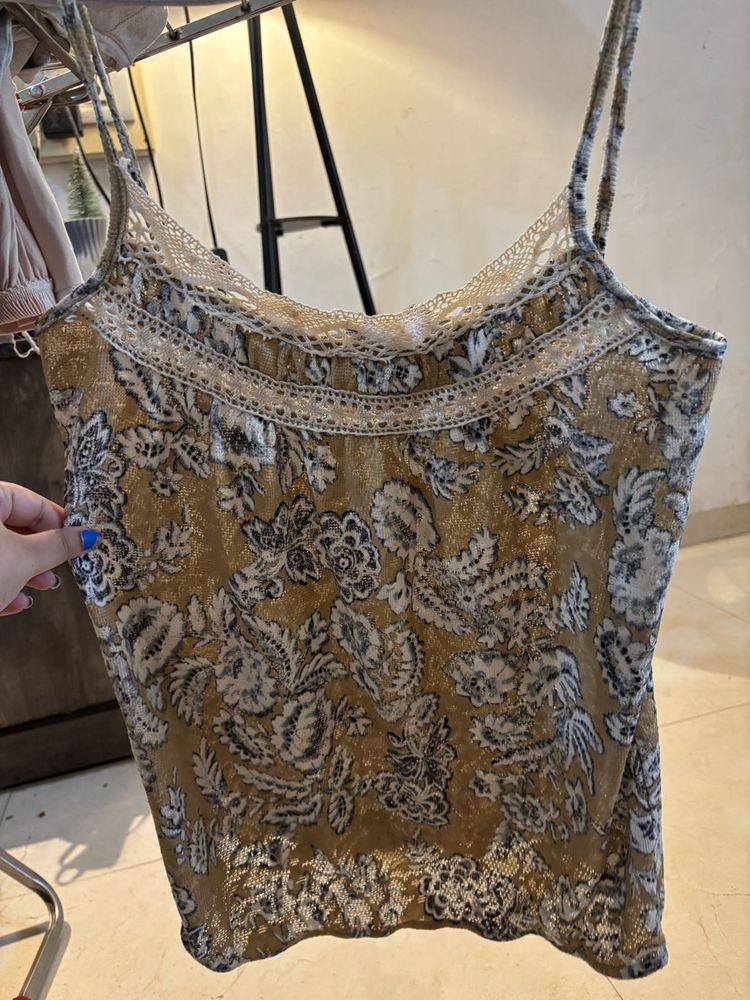 Floral Lace Cami Top