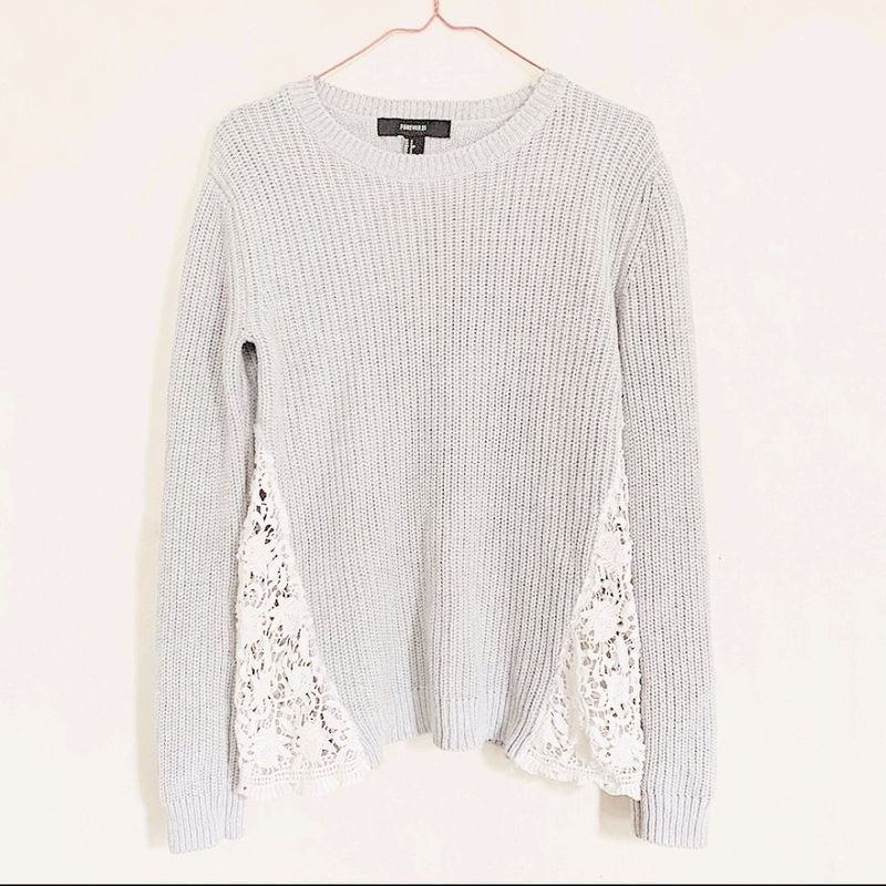 Forever 21 lace sweater