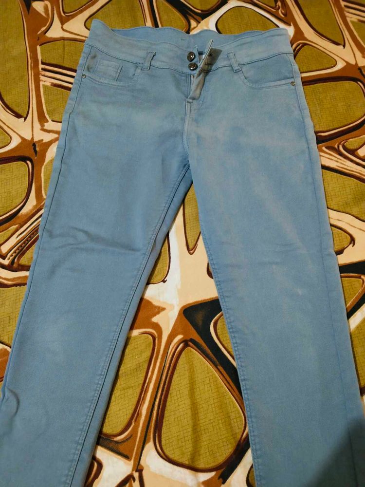 Light Wash Denim Jeans