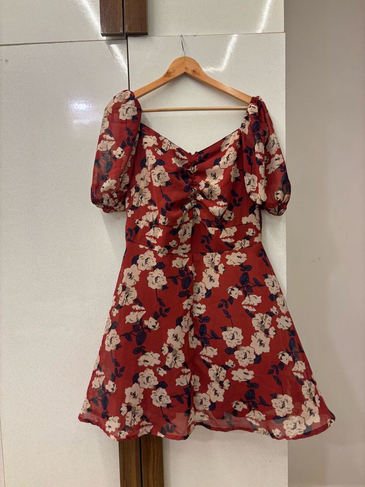 Floral Mini Dress