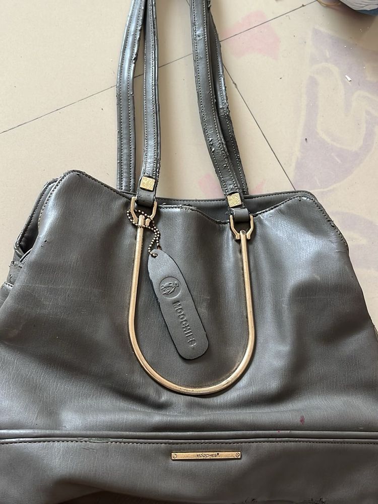 Moochies Gray Tote Bag
