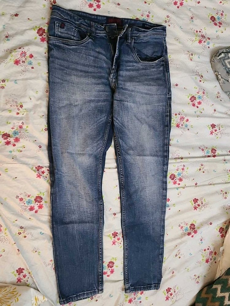 Stylish Blue Denim Jeans