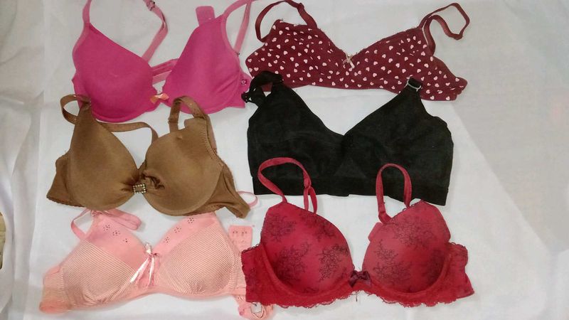 32b 6 Combo Padded Bra