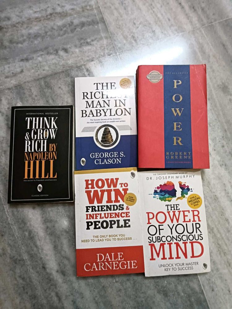 5 Best Selling Self Growth Books