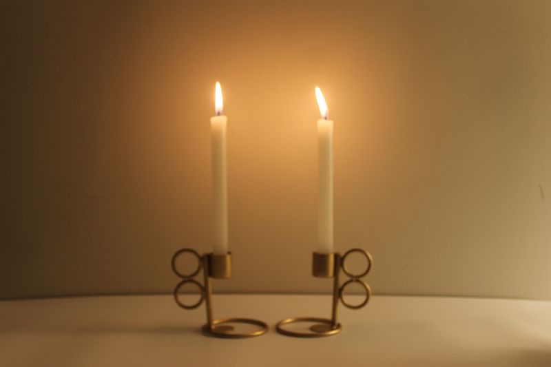 Medieval Candle Stand Pair Of 2
