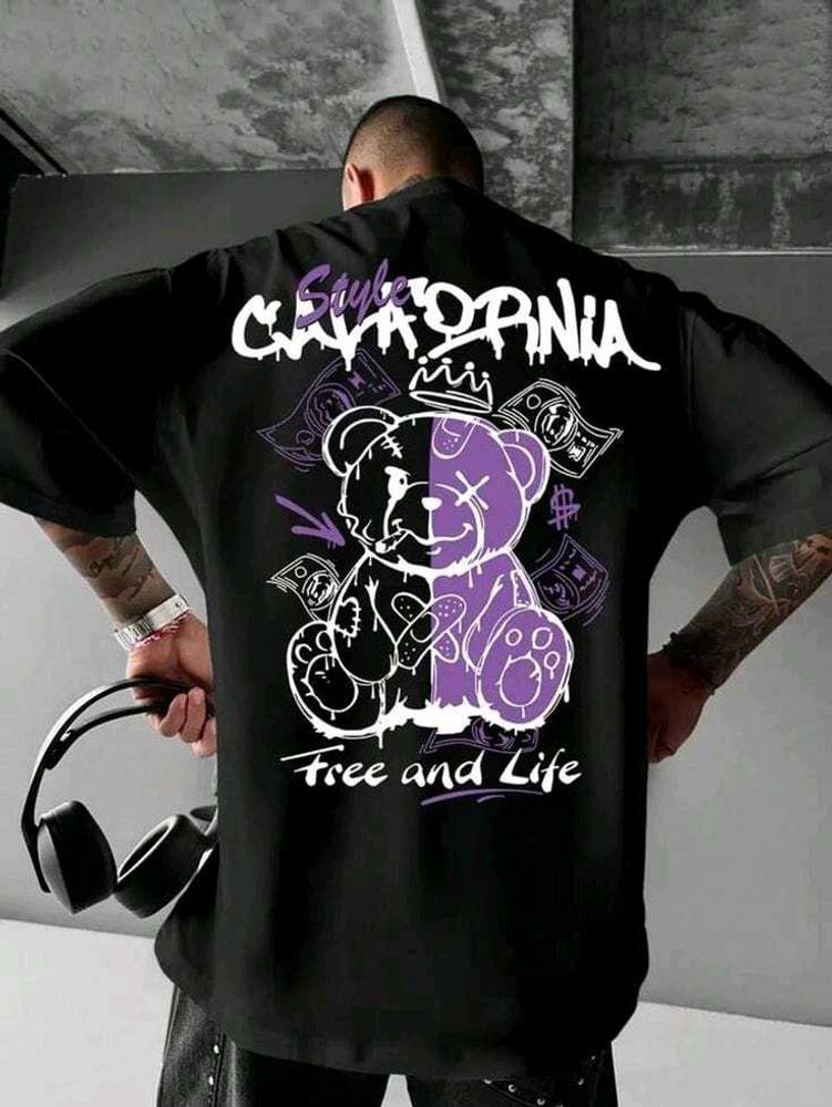 Stylish Graphic Print T-Shirt