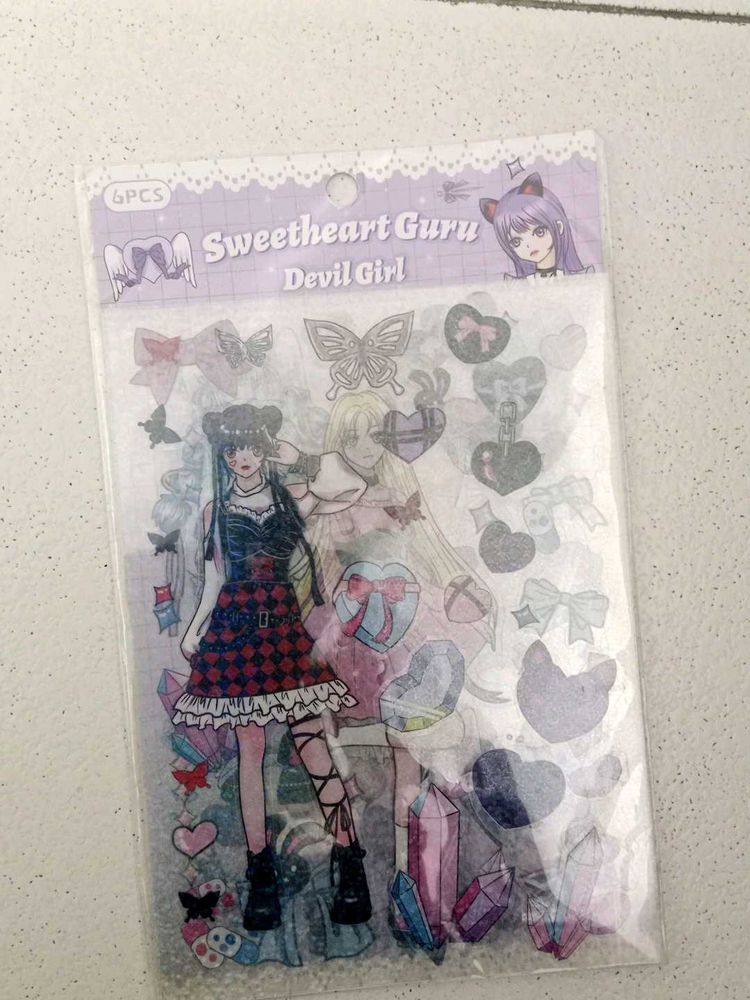 Sweetheart Guru Devil Girl Stickers