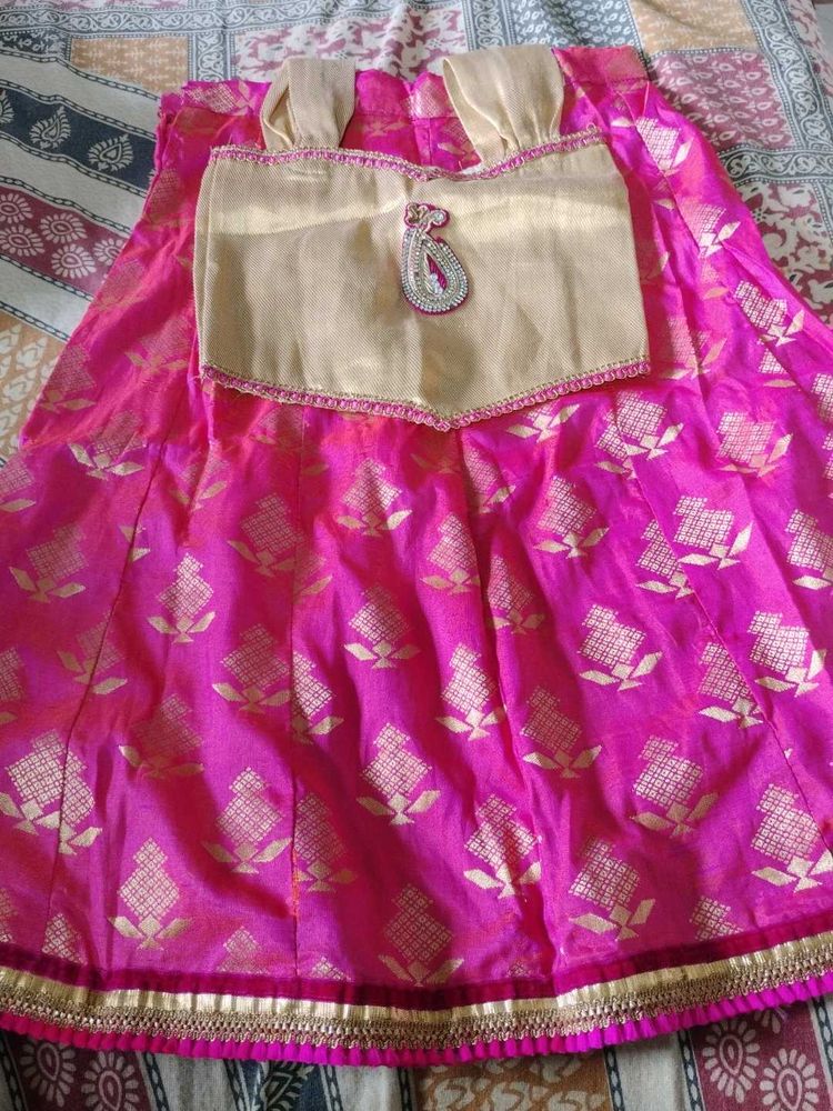 Cute Pink Ethnic Dress