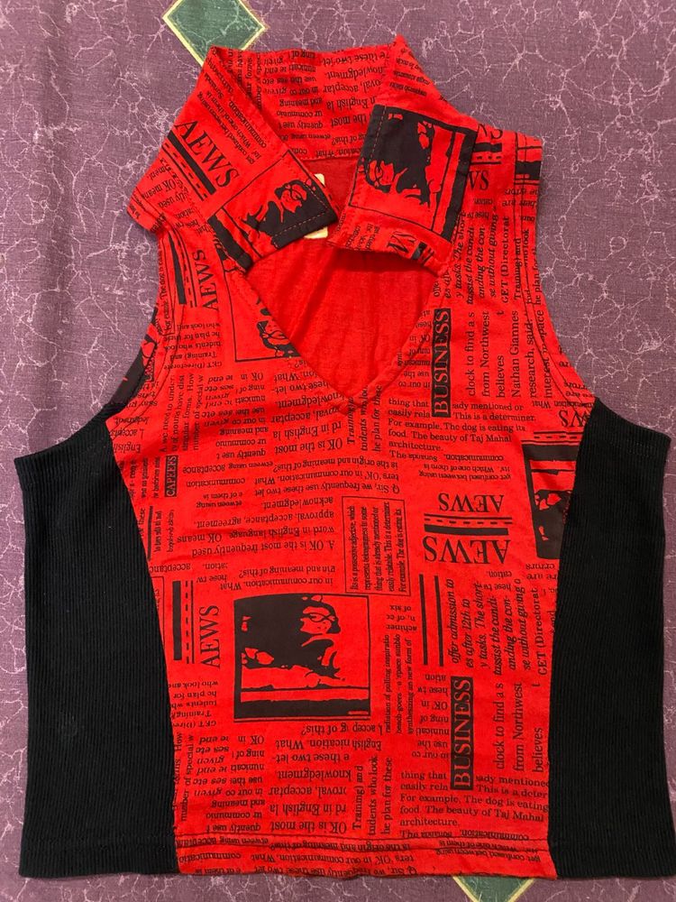 Halter Neck Crop Top