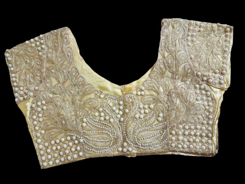 Embroidered Pearl Blouse