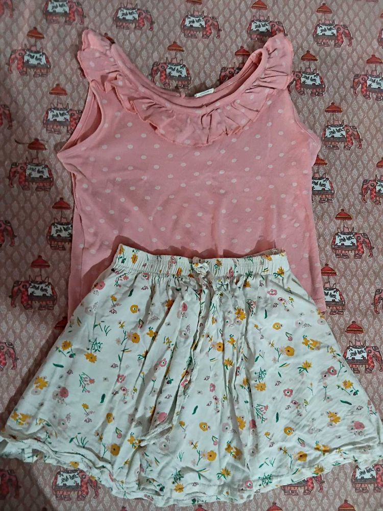 Top And Frock Set