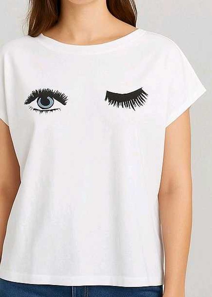 Winking Eye Graphic Tee