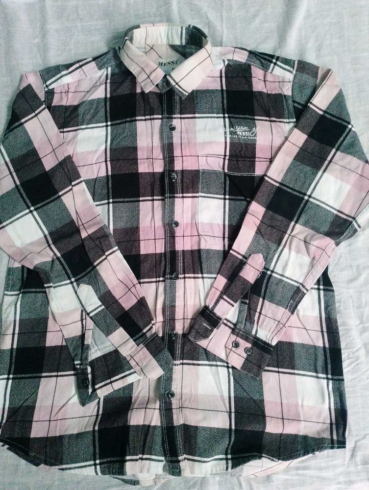 Checked Flannel Shirt